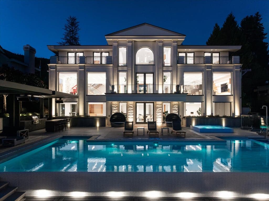 THE KING GEORGE ESTATE IS A WORLD CLASS LUXURY RESIDENCE IN WEST VANCOUVER'S COVETED BRITISH PROPERTIES ENCLAVE
