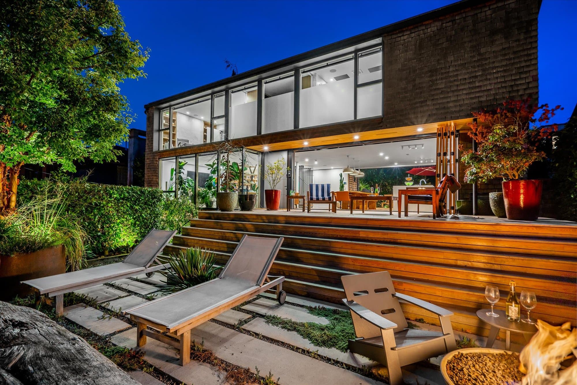 A SENSATIONAL MODERN LUXURY HOME SITUATED ACROSS FROM LOCARNO BEACH IN VANCOUVER'S MOST EXCLUSIVE PONT GREY ENCLAVE