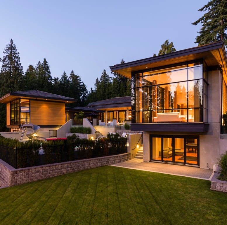 A SENSATIONAL WEST COAST MODERN RESIDENCE IN SOUTH SURREYS MOST COVETED ELGIN CHANTRELL ENCLAVE
