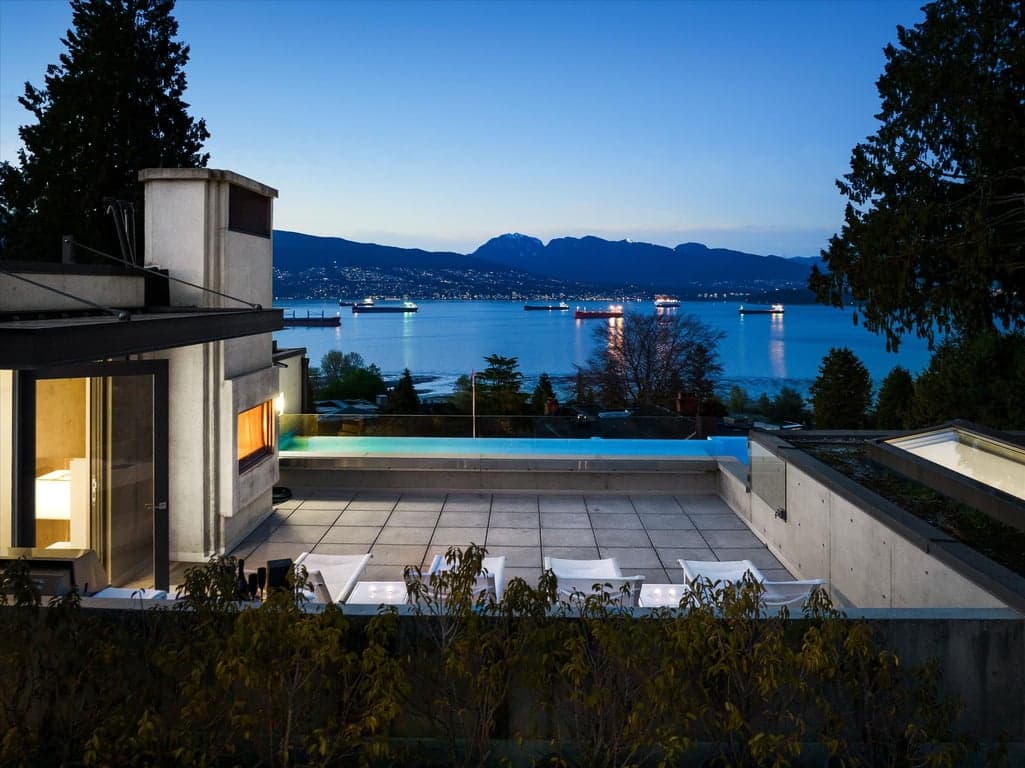 AN ARCHITECTURAL MASTERPIECE SITUATED ON A PRIVATE ESTATE PROPERTY IN VANCOUVER’S MOST EXCLSUIVE POINT GREY ENCLAVE