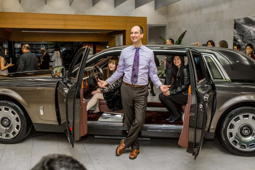 ROLLS ROYCE VANCOUVER INVITES THEIR VIP GUESTS TO A CHAMPAGNE AND CAVIAR RECEPTION FOR THE UNVEILING OF THE LIMITED EDITION PINNACLE TRAVEL...