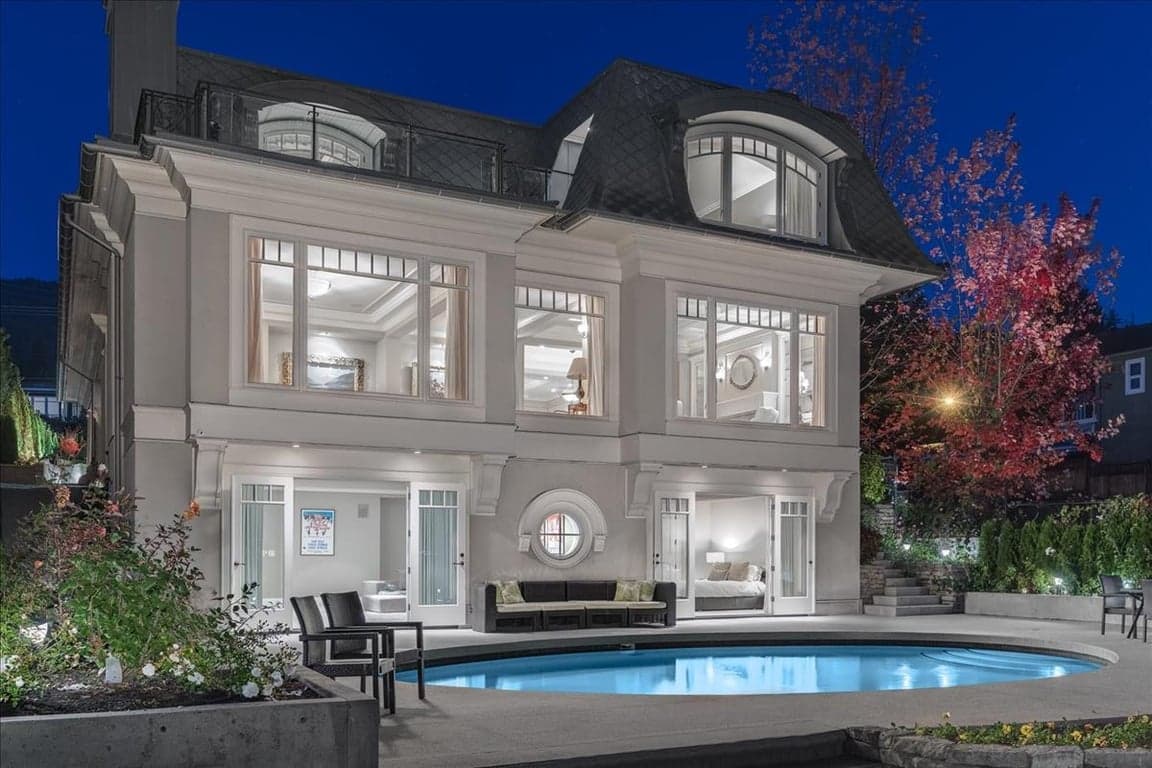 A MAGNIFICENT EUROPEAN INSPIRED WATERFRONT ESTATE ON WEST VANCOUVER’S GOLDEN MILE