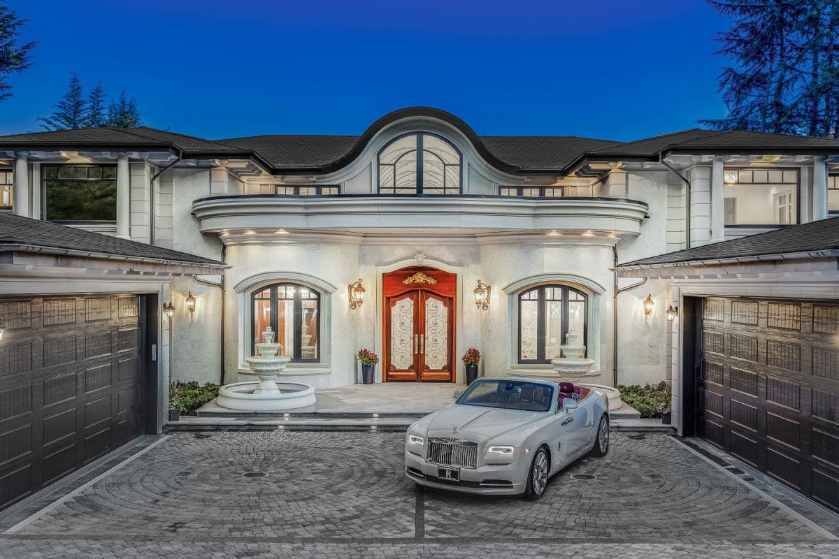 A MAGNIFICENT EUROPEAN INSPIRED 'BEVERLY HILLS' MANSION IN WEST VANCOUVER'S COVETED BRITISH PROPERTIES