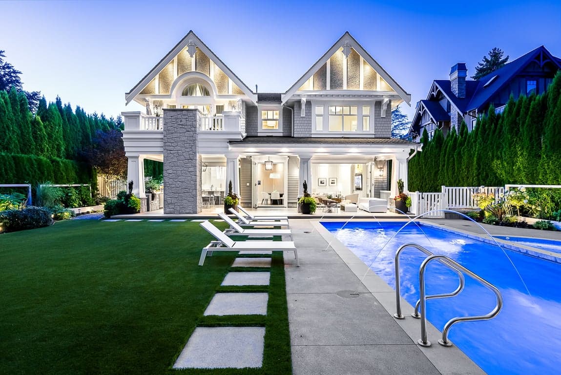 MAGIFICENT ESTATE RESIDENCE IN VANCOUVER'S HISTORIC FIRST SHAUGHNESSY ENCLAVE
