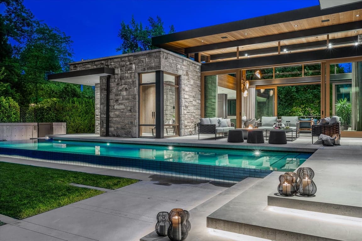 AN ARCHITECTURAL MASTERPIECE SITUATED ON A PRIVATE ESTATE PROPERTY IN VANCOUVER’S MOST PRIZED KERRISDALE ENCLAVE