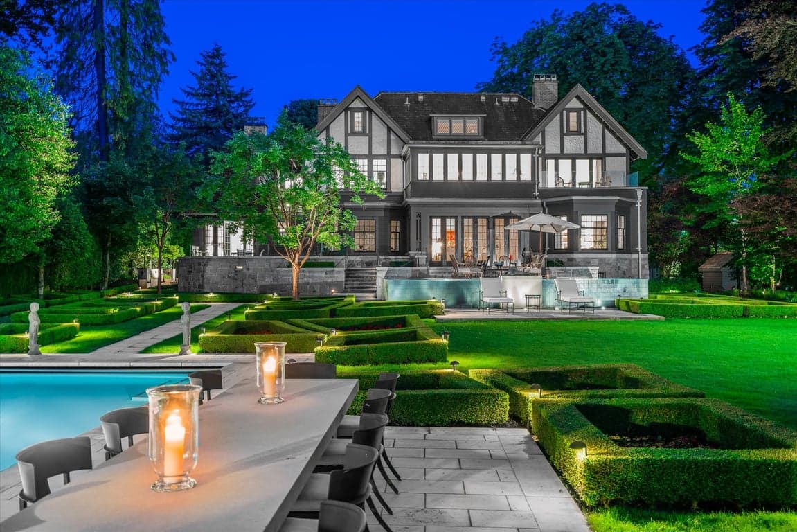 MAGNIFICENT 1913 ESTATE LOCATED ON THE CRESCENT IN VANCOUVER’S MOST COVETED FITST SHAUGHNESSY ENCLAVE