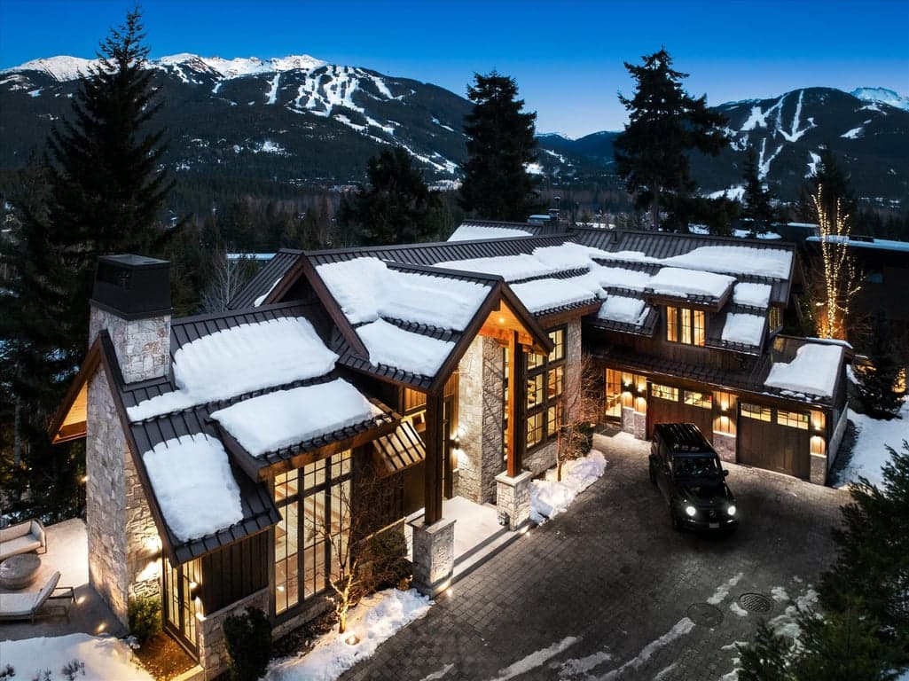 A MAGNIFICENT MOUNTAIN CHALET LOCATED ON WHISTLER’S MOST EXCLUSIVE STREET