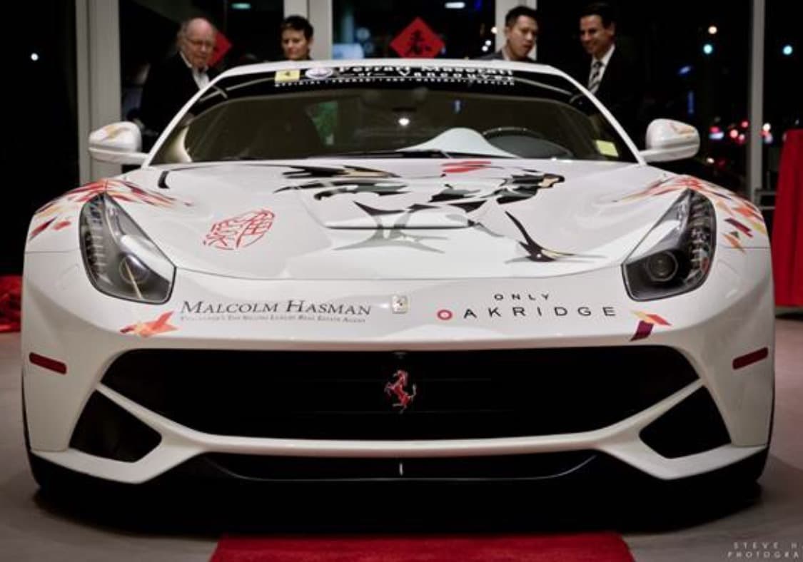 FERRARI VANCOUVER & MALCOLM HASMAN CELEBRATE THE CHINESE NEW YEAR LUNAR FESTIVAL 2017