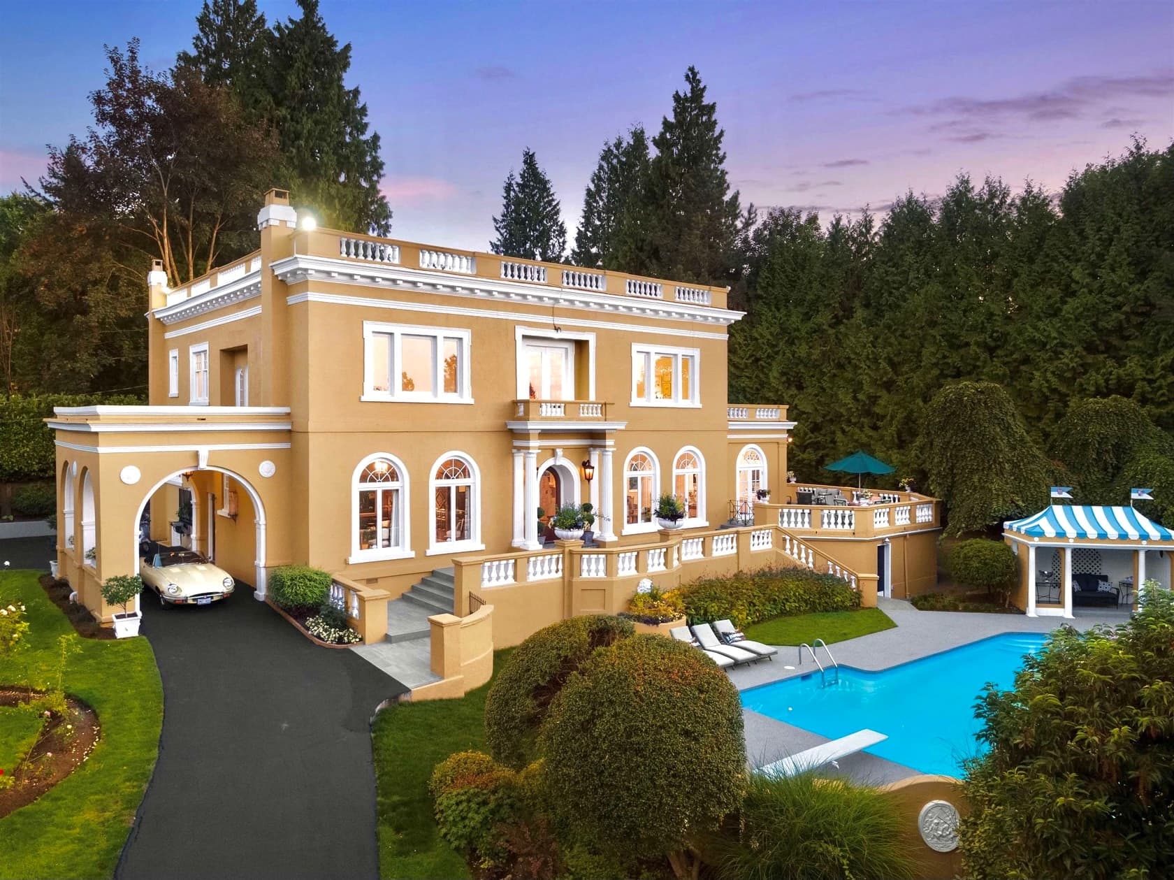 A MAGNIFICENT 1929 CLASSIC MEDITERRANEAN ESTATE LOCATED IN VANCOUVER’S MOST COVETED FIRST SHAUGHNESSY ENCLAVE