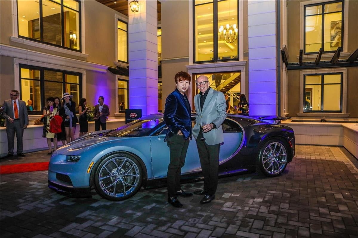 EXCLUSIVE CHAMPAGNE EVENT WITH BUGATTI AT A MAGNIFICENT MODERN MASTERPIECE IN WEST VANCOUVER