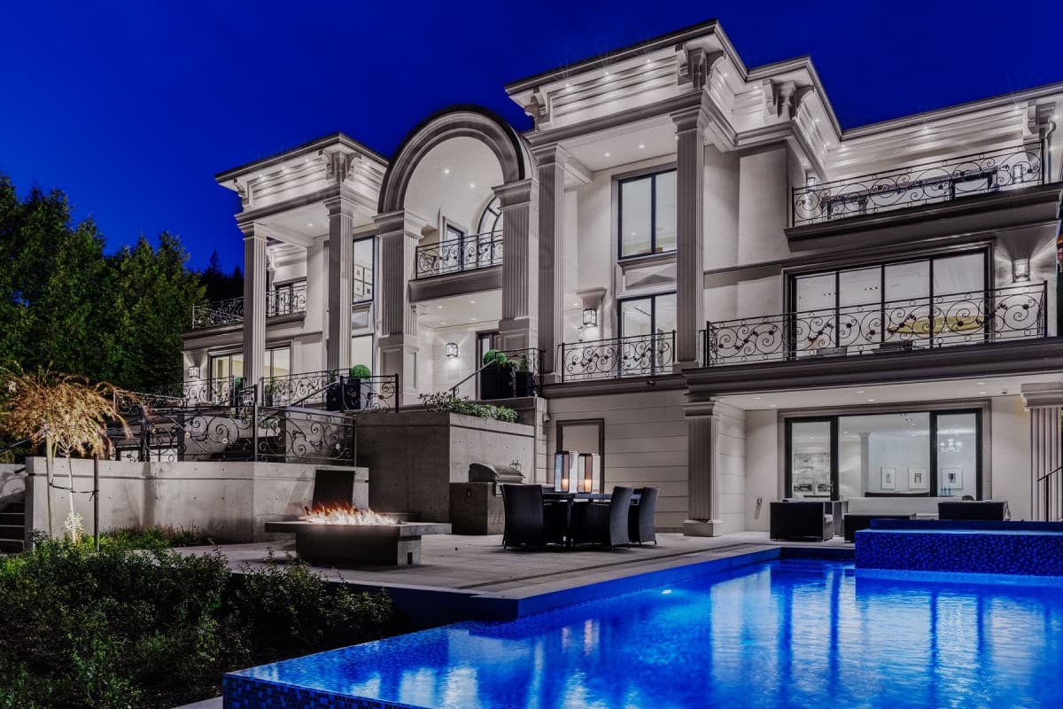 A MAGNIFICENT EUROPEAN INSPIRED MANSION IN WEST VANCOUVER'S COVETED BRITISH PROPERTIES