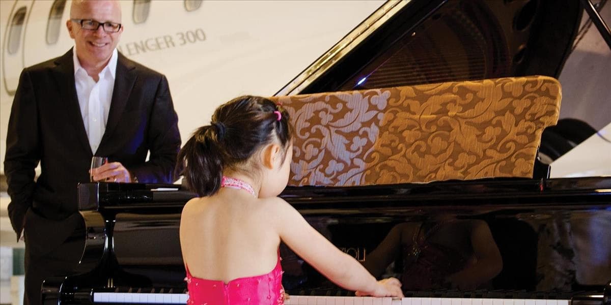 AURORA JET PARTNERS & MALCOLM HASMAN WITH ROLLS-ROYCE & FAZIOLI PIANOS INVITE THEIR VIP CLIENTS TO THE AVIATION EVENT OF THE YEAR...!