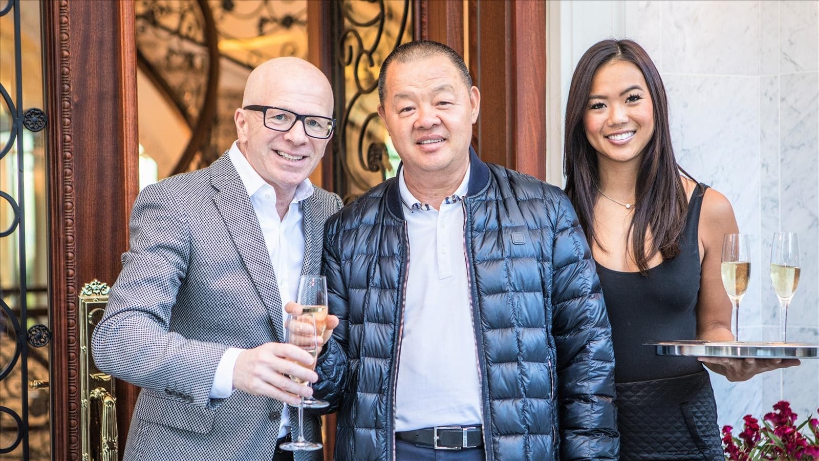 EXCLUSIVE EVENT WITH ROLLS ROYCE AT A MAGNIFICENT EUROPEAN INSPIRED BEVERLY HILL MANSION PREVIEW