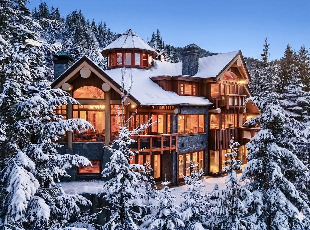 AKASHA - AN ICONIC AWARD WINNING MOUNTAIN ESTATE IN WHISTLER'S EXCLUSIVE SUNRIDGE PLATEAU