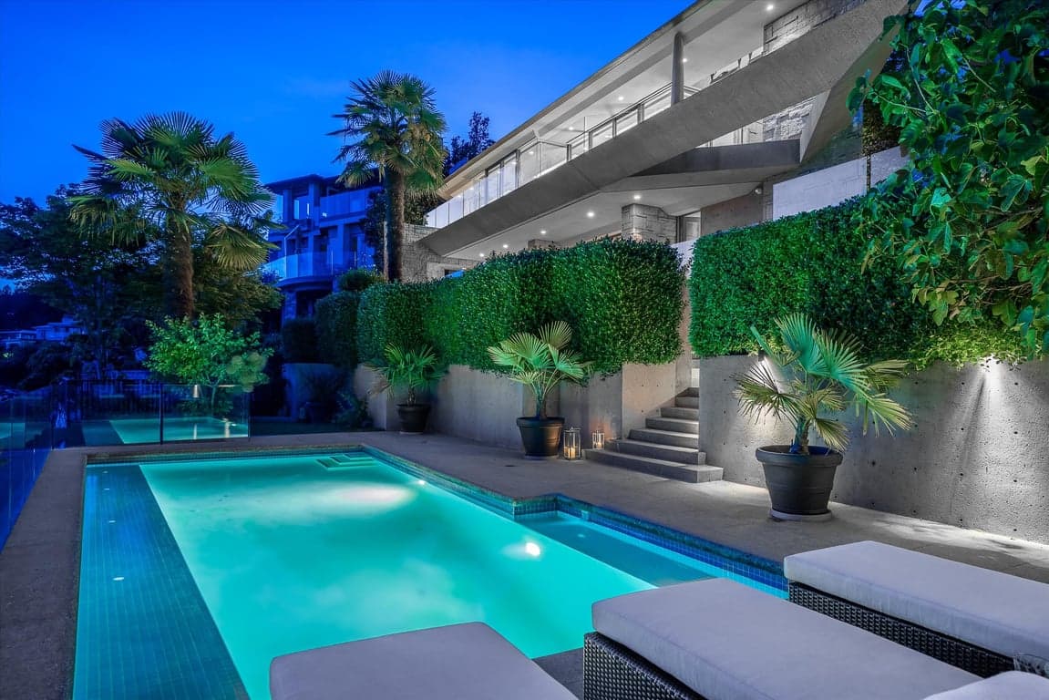 AN ARCHITECTURAL MASTERPIECE LOCATED ON WEST VANCOUVER'S GOLDEN MILE OF BEACHFRONT ..