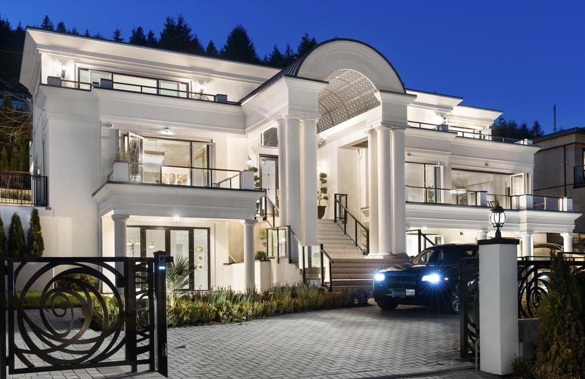 A MAGNIFICENT EUROPEAN INSPIRED MANSION IN WEST VANCOUVER'S MOST COVETED BRITISH PROPERTIES ENCLAVE
